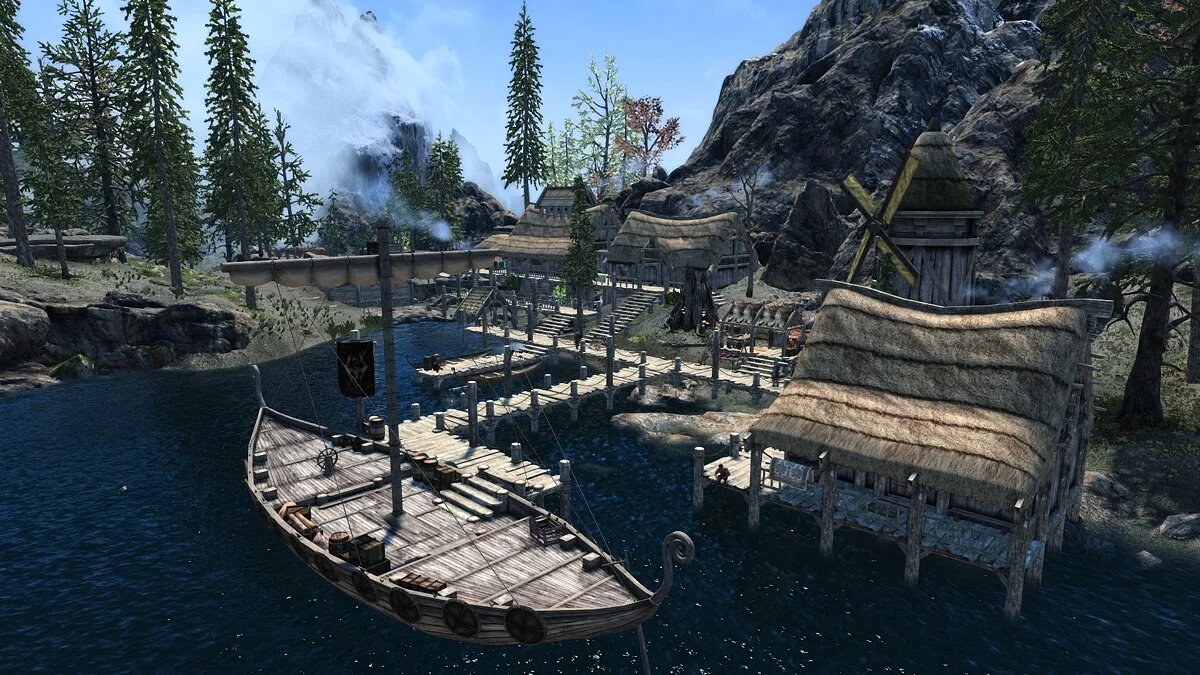 Elder Scrolls 5: Skyrim Special Edition — Oars Rest - new settlement