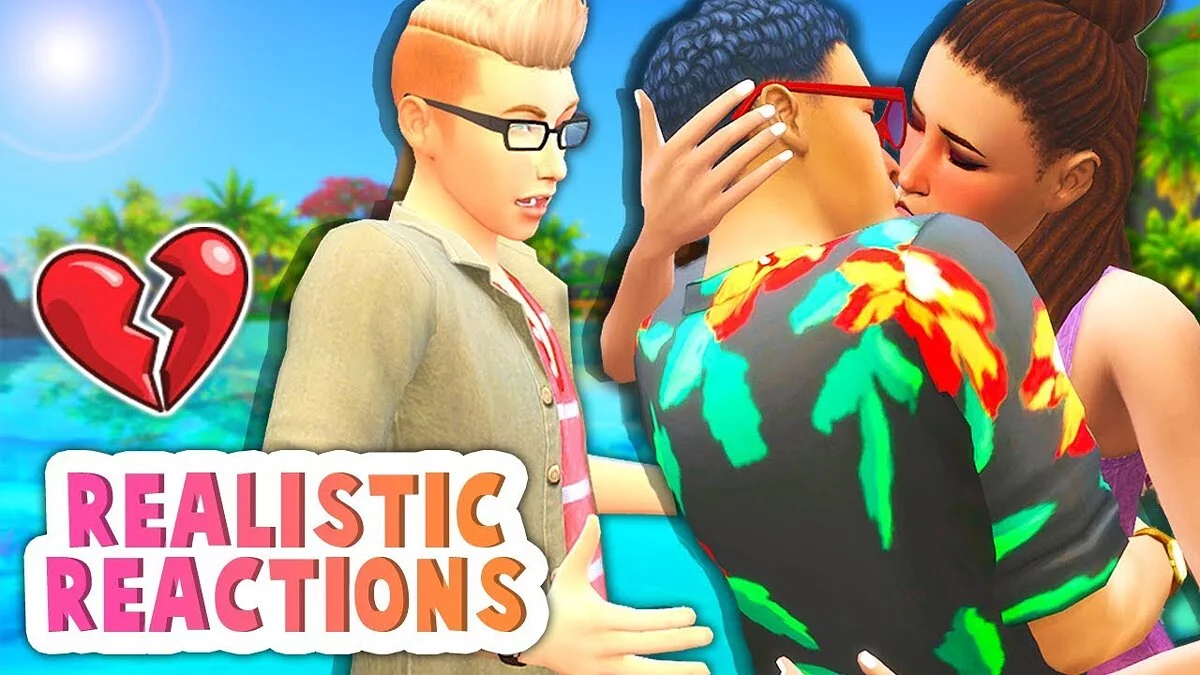 The Sims 4 — Realistic reactions mod (10/31/2020)