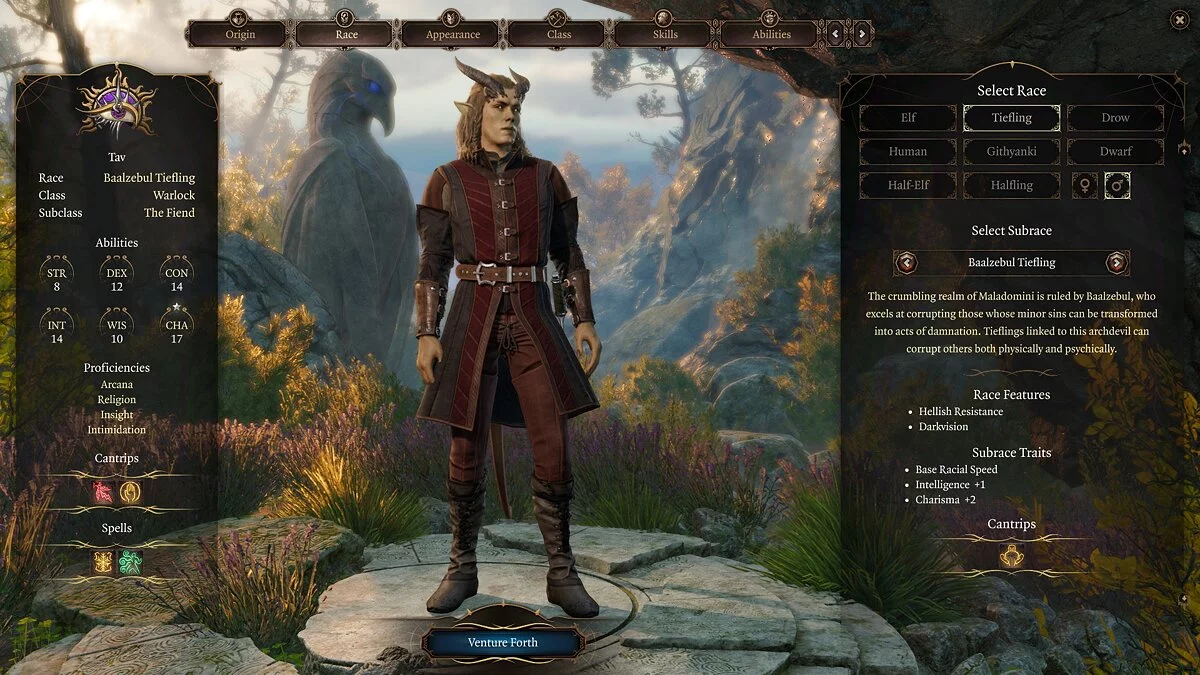 Baldur&#039;s Gate 3 — Тифлинги Девяти