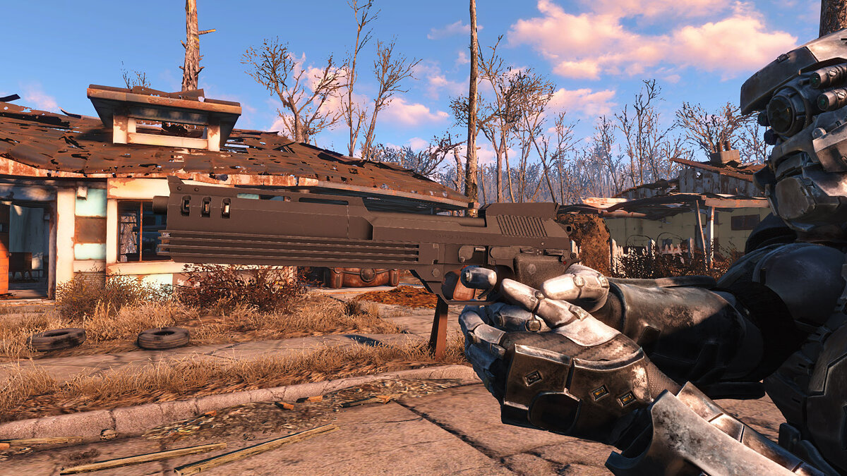 Fallout 4: Game of the Year Edition — RoboCop M93R Auto 9 pistol