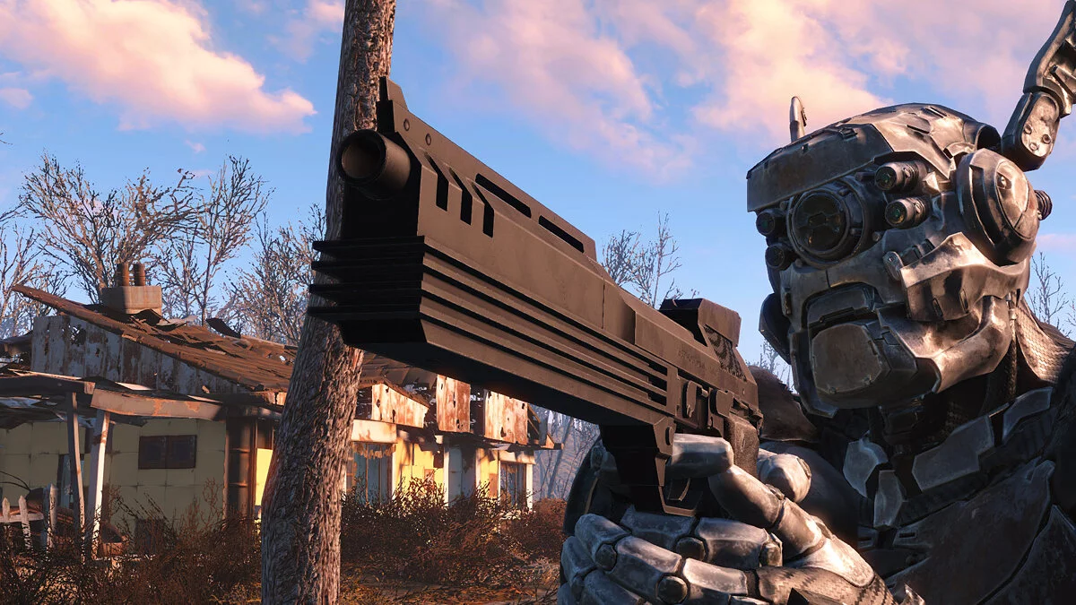 Fallout 4: Game of the Year Edition — Пистолет Робокопа M93R Auto 9