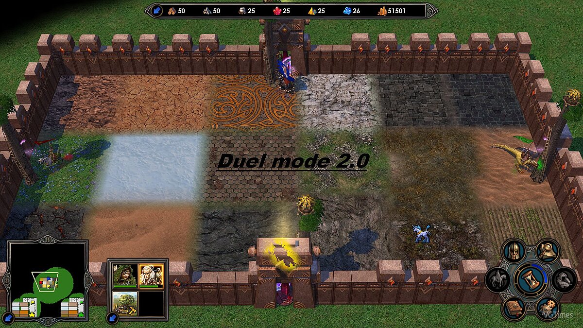 Heroes of Might and Magic 5 — Duel mode 2.0 - duel mode