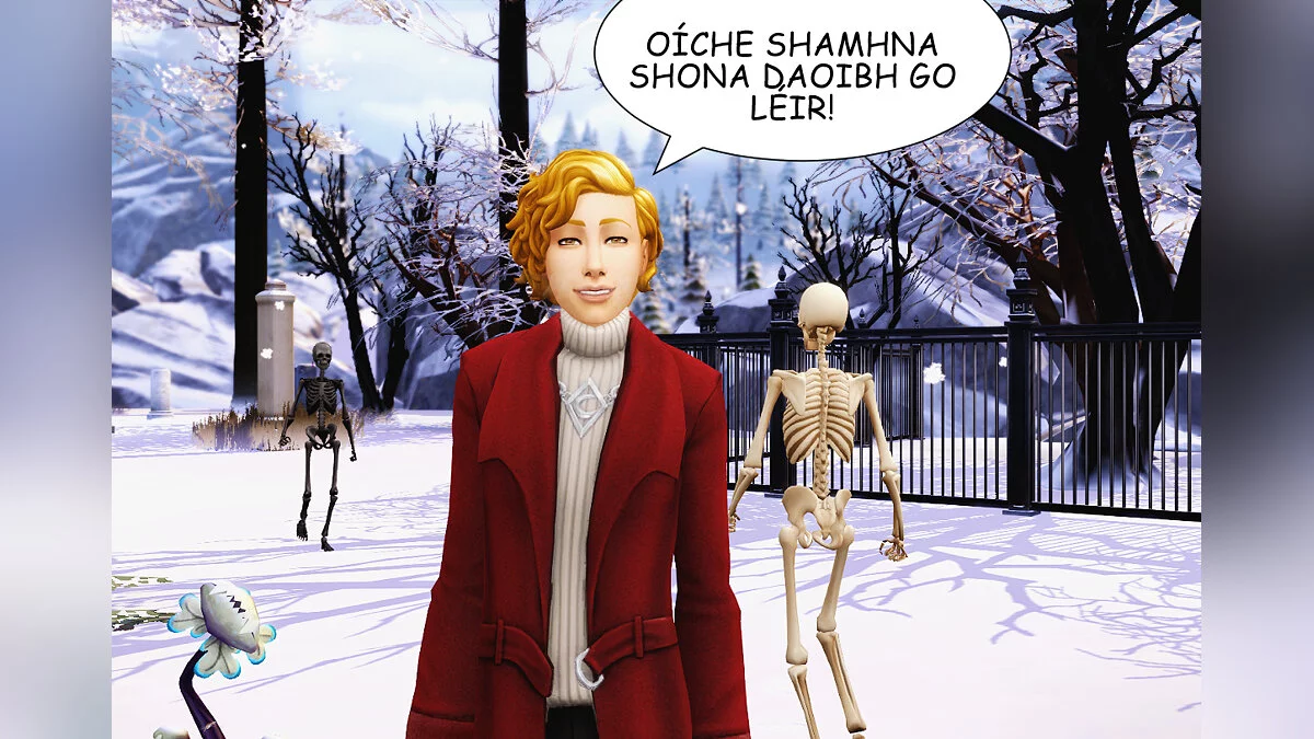 The Sims 4 — Поліпшене заклинання – некроценоз (31.10.2020)