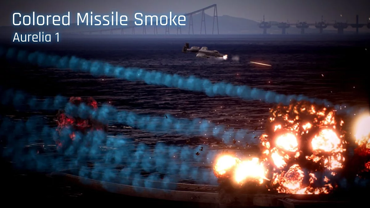 Ace Combat 7: Skies Unknown — Кольоровий ракетний дим