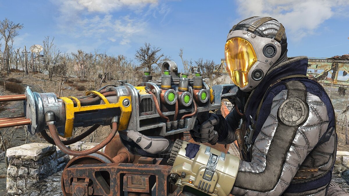 Fallout 4: Game of the Year Edition — Plasma carbine in 4K