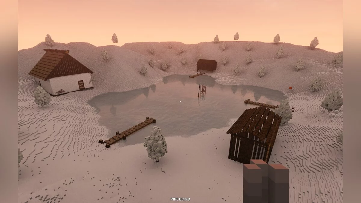 Teardown — Замерзшее озеро