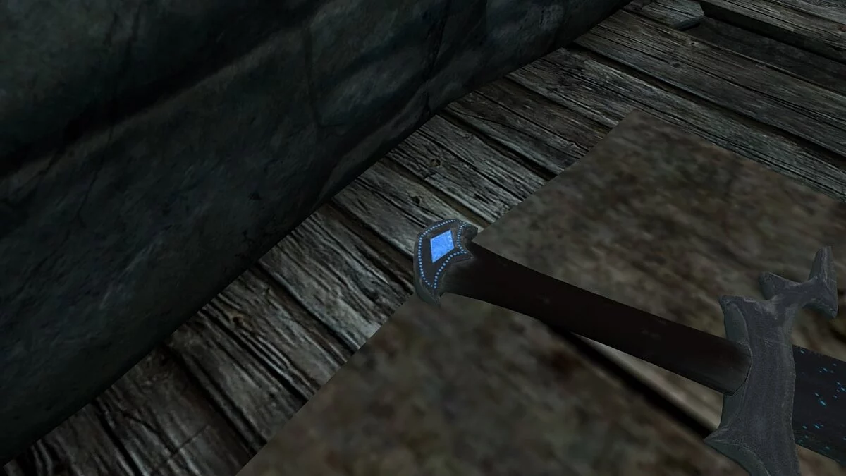 The Elder Scrolls 5: Skyrim Legendary Edition — Меч «Проклятие ночи»