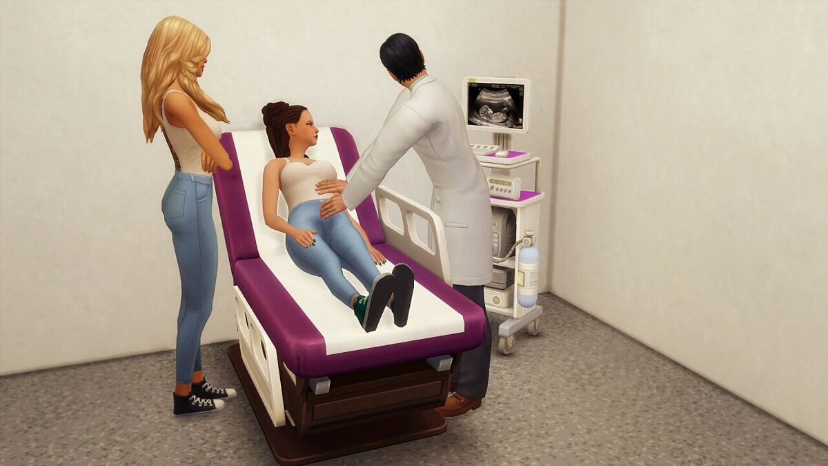 The Sims 4 — Ultrasound mode (08.11.2020)