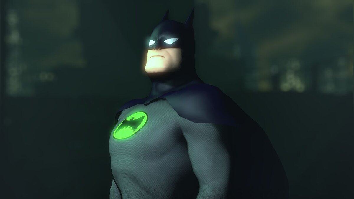 Batman: Arkham City — Batman from the animated series