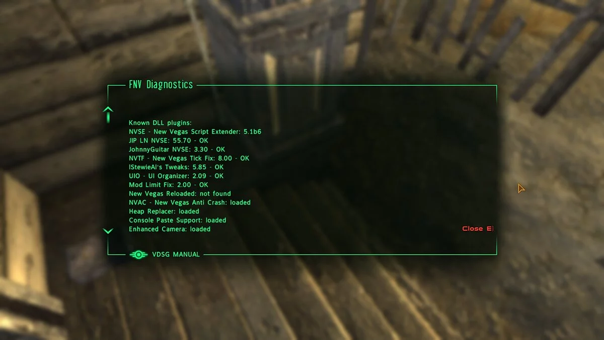 Fallout: New Vegas — Fixing an error when loading mods