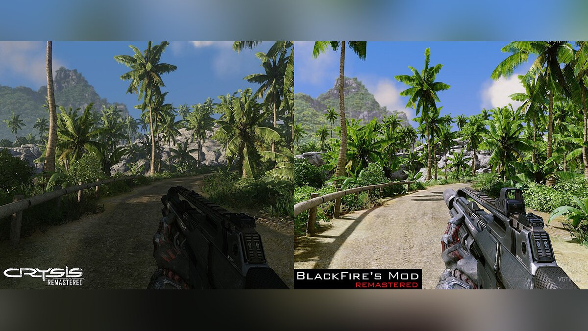 Crysis Remastered — Improved lighting and time of day