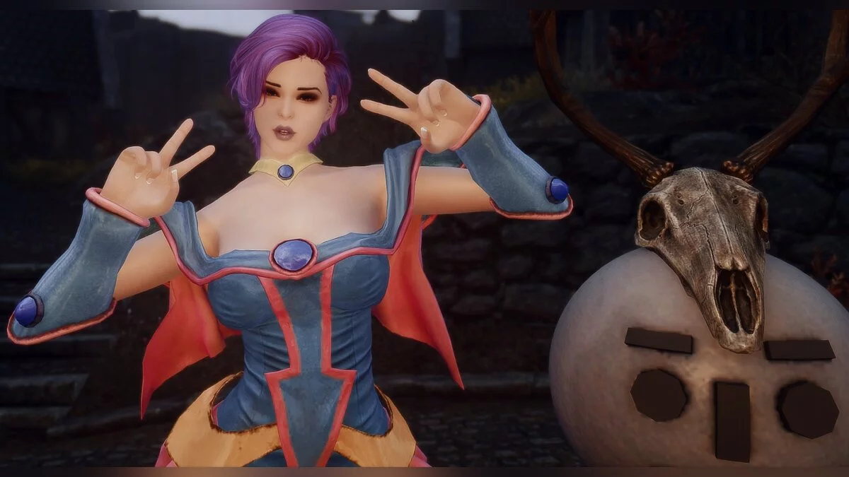 Elder Scrolls 5: Skyrim Special Edition — Энжел - пресет для главного героя