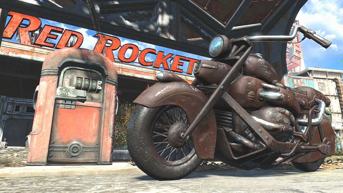 Fallout 4: Game of the Year Edition — Motorcycles for fast travel