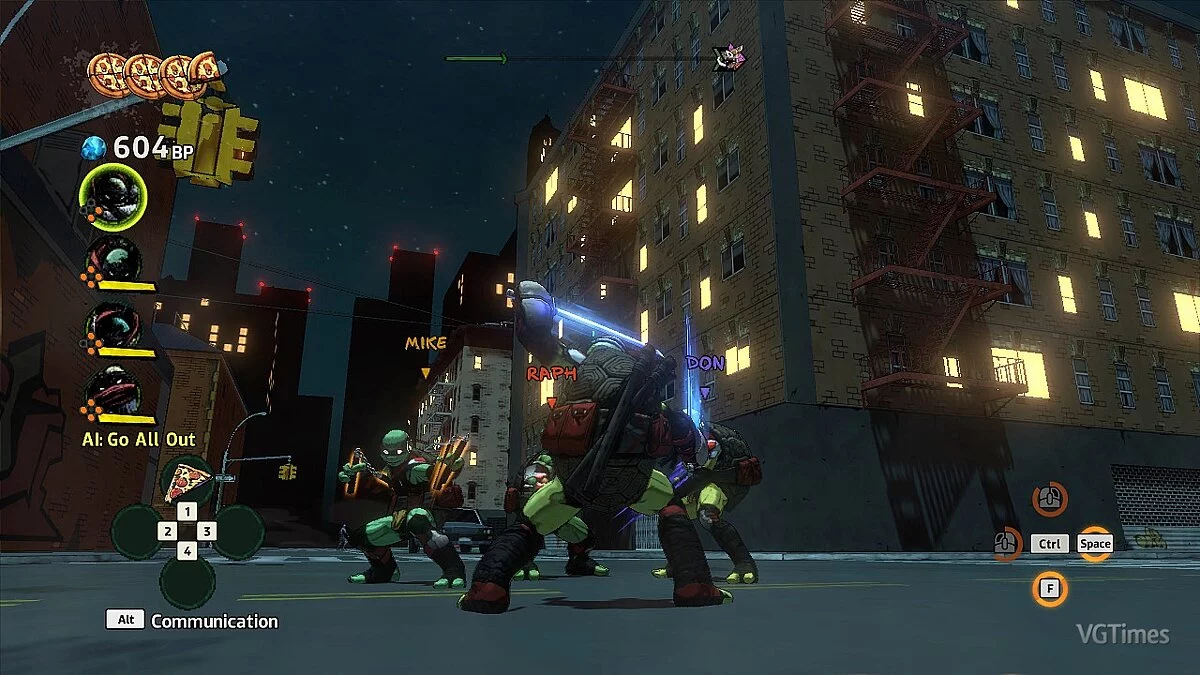 Teenage Mutant Ninja Turtles: Mutants in Manhattan — Дев'ятіонс