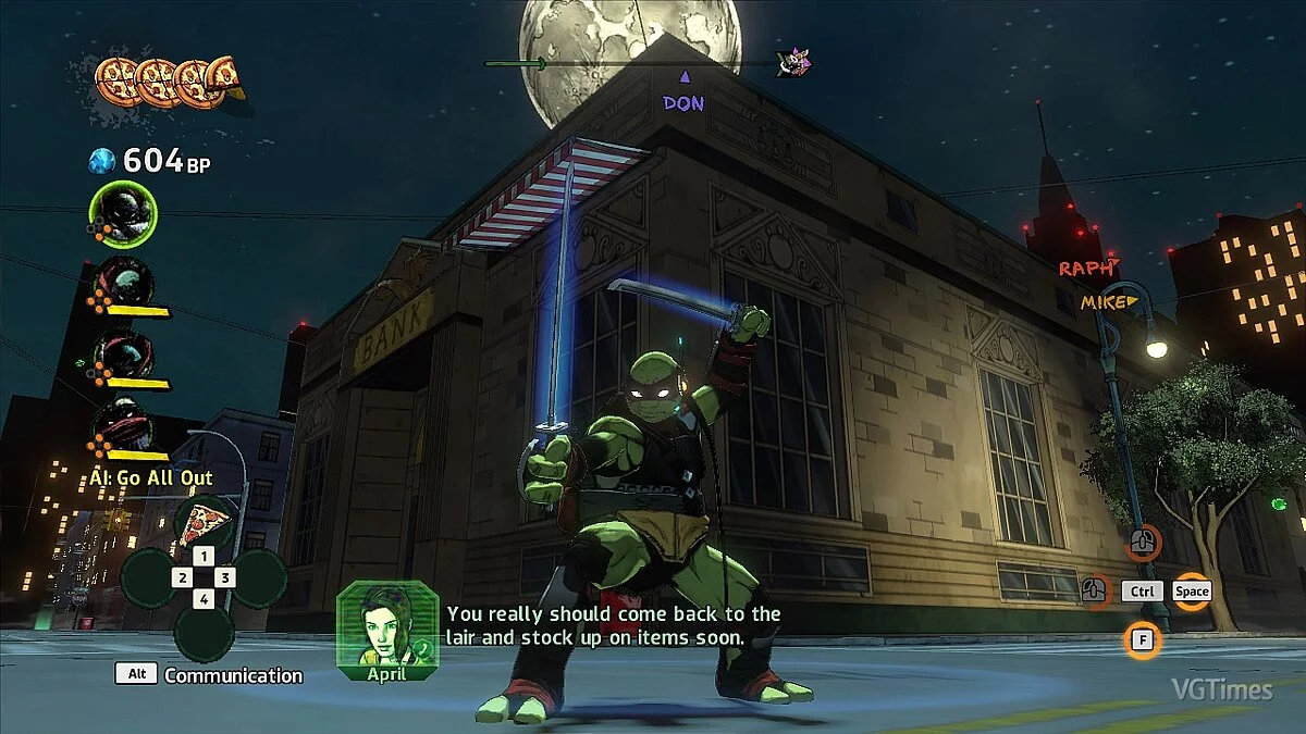 Teenage Mutant Ninja Turtles: Mutants in Manhattan — Дев'ятіонс