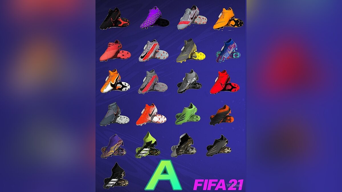 FIFA 21 — Big pack of boots 1.0