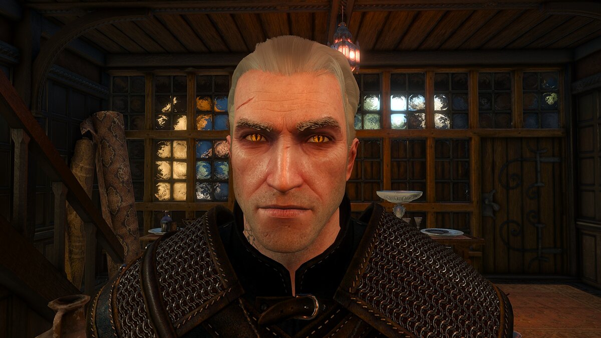 The Witcher 3: Wild Hunt - Complete Edition — Geralt without scars