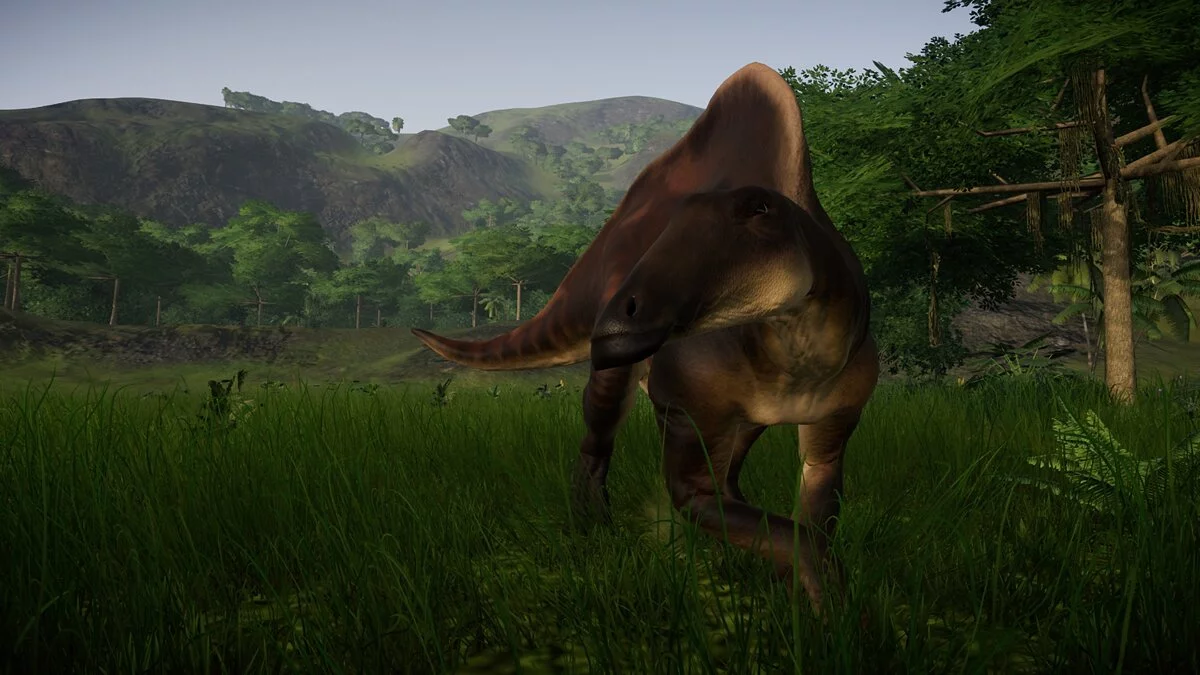 Jurassic World Evolution — Улучшенный уранозавр