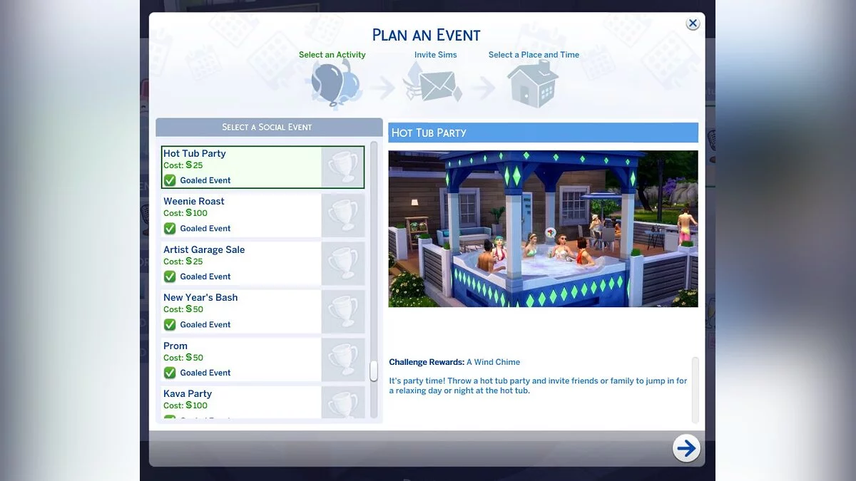 The Sims 4 — Fiesta en el jacuzzi