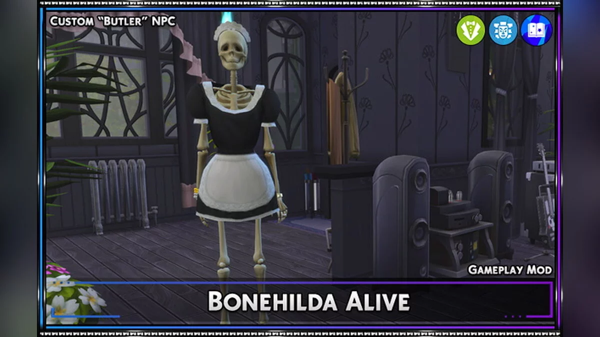 The Sims 4 — Living Skelehild 1.1.0