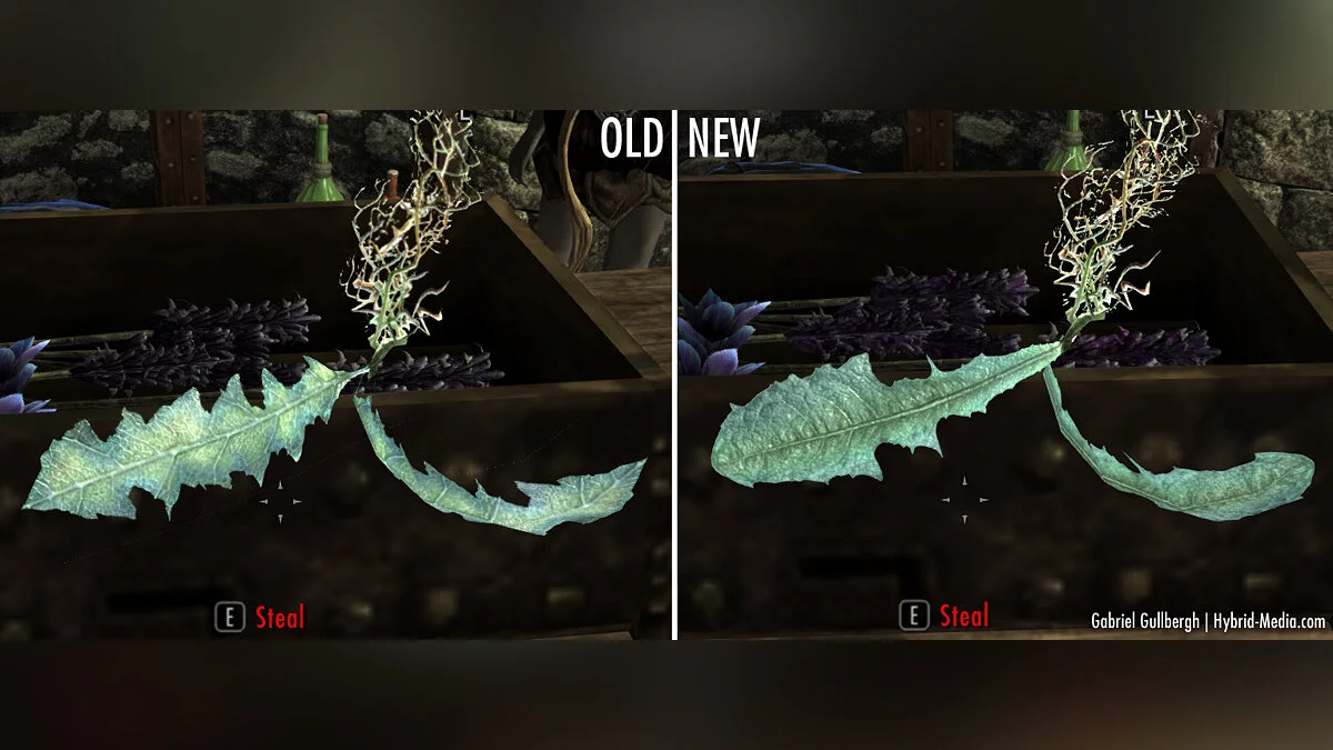 Elder Scrolls 5: Skyrim Special Edition — Домашние растения и травы в HD