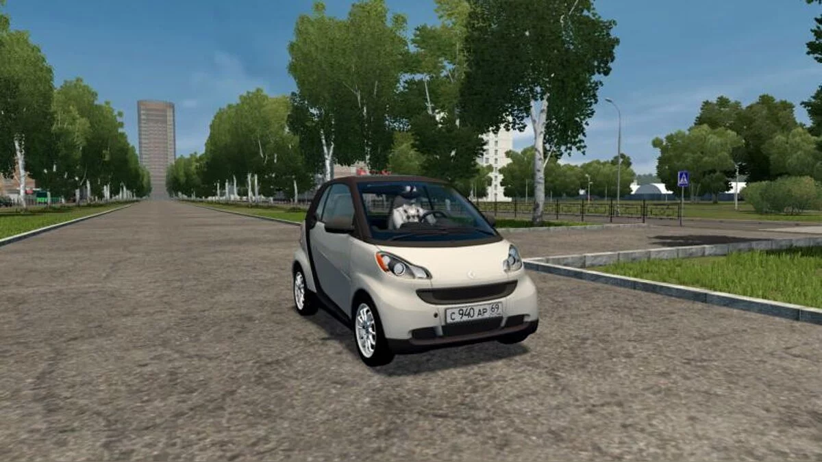 City Car Driving — inteligente fortwo