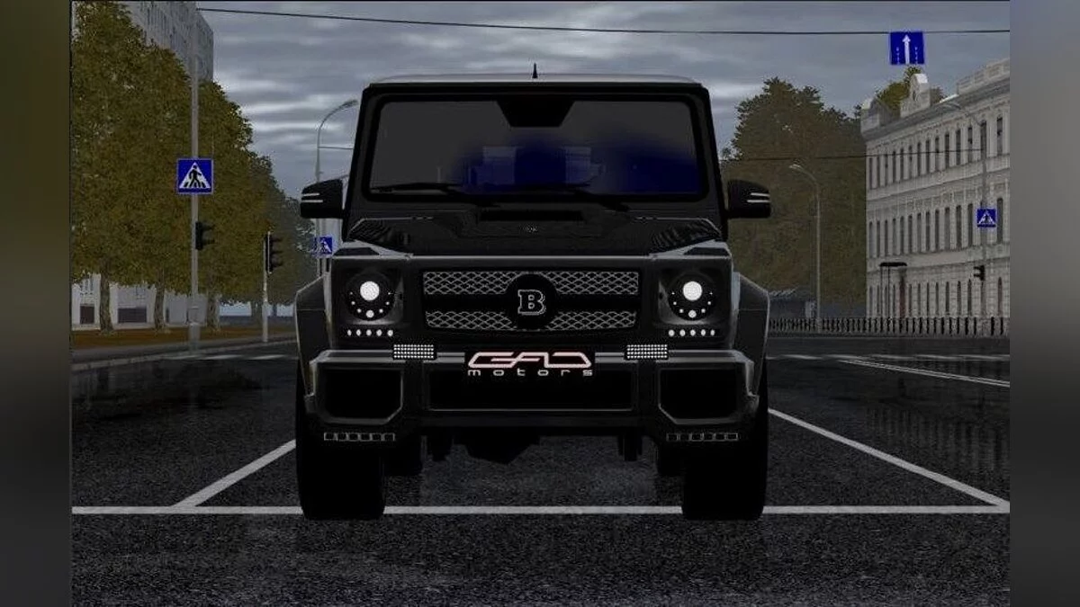 City Car Driving — Mercedes-Benz G65 GAD Motors