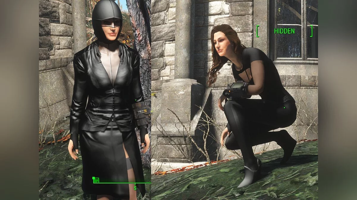 Fallout 4: Game of the Year Edition — Costumes from the movie "Eon Flux"