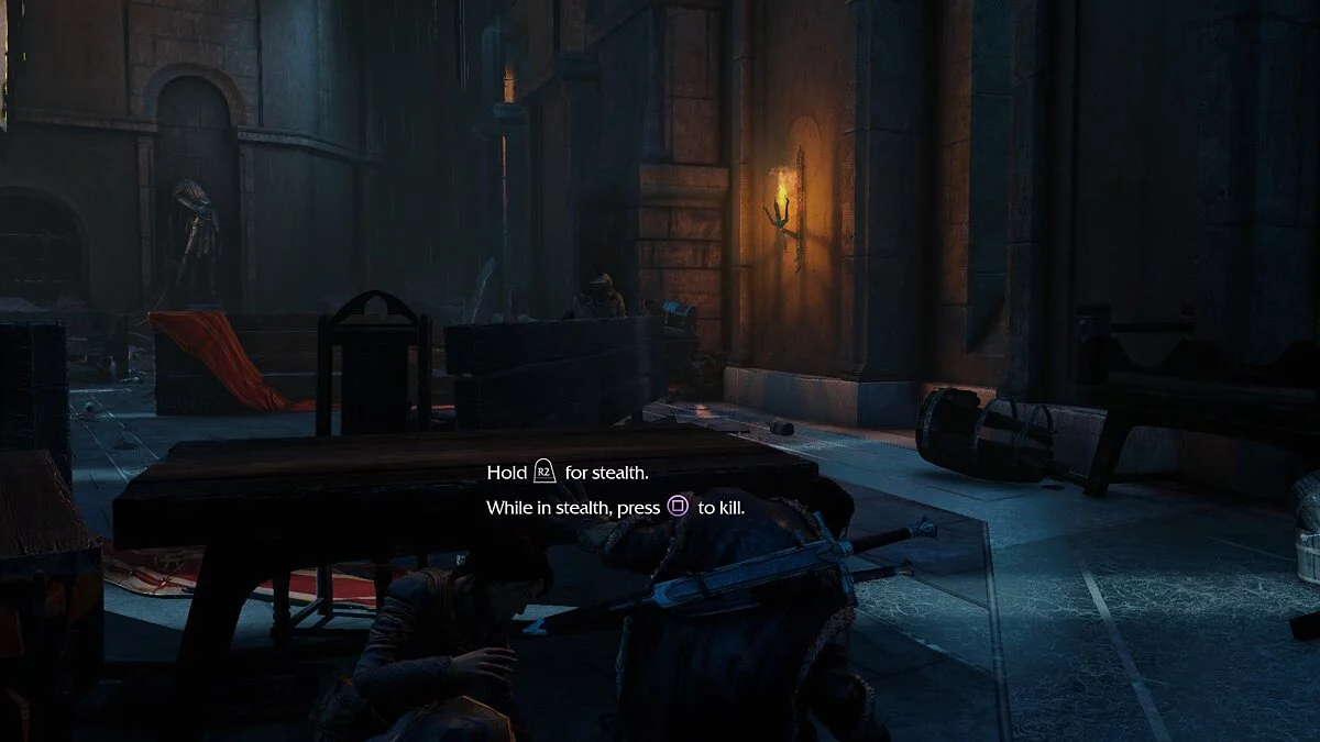 Middle-earth: Shadow of Mordor Game of the Year Edition — Кнопки Dualshock 4