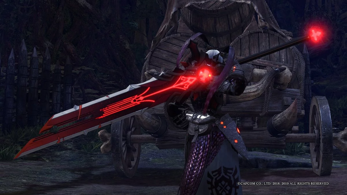 Monster Hunter World: Iceborne — Меч Wolf Gravestone