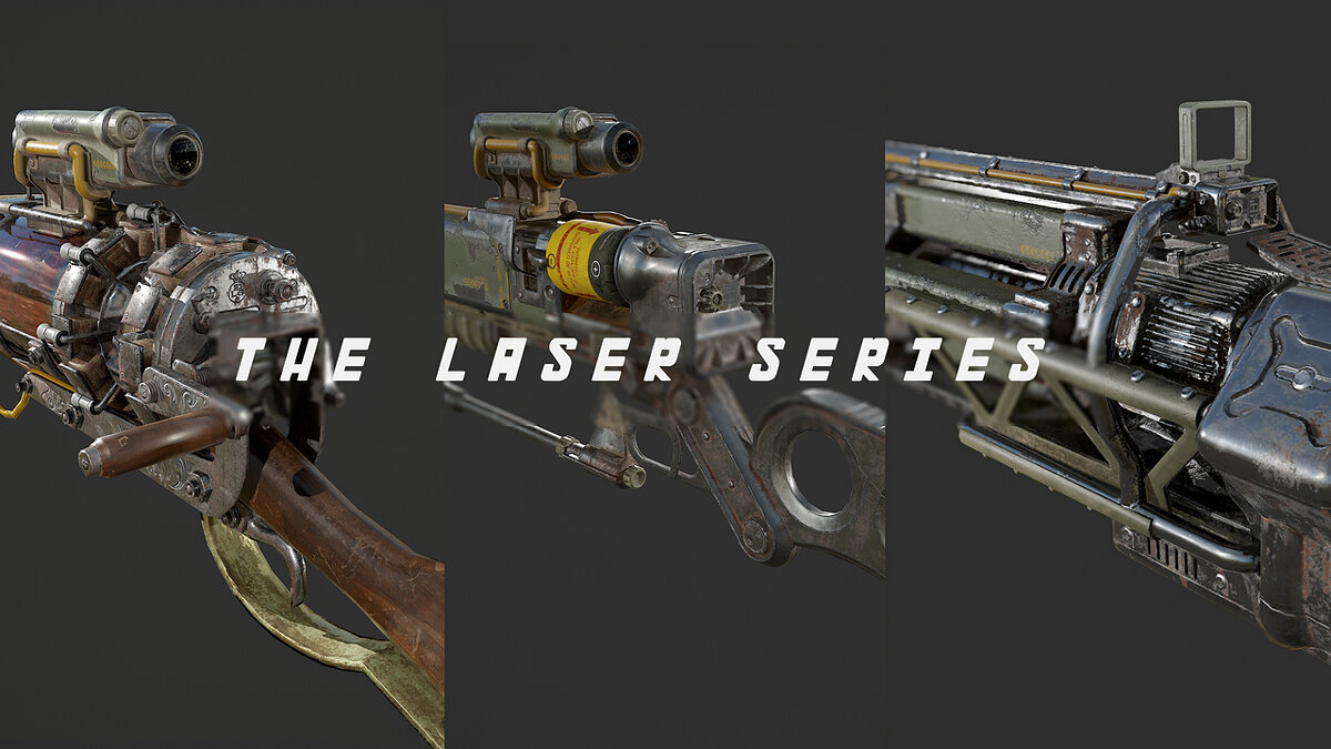 Fallout 4: Game of the Year Edition — Repainting laser weapons