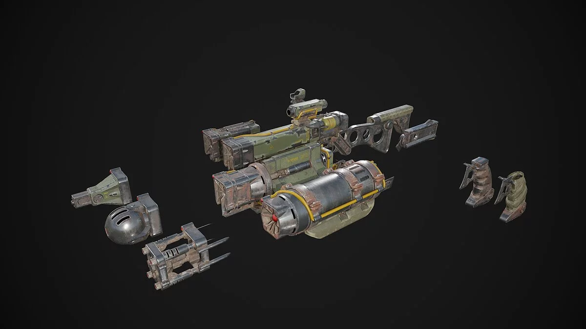 Fallout 4: Game of the Year Edition — Перефарбування лазерної зброї