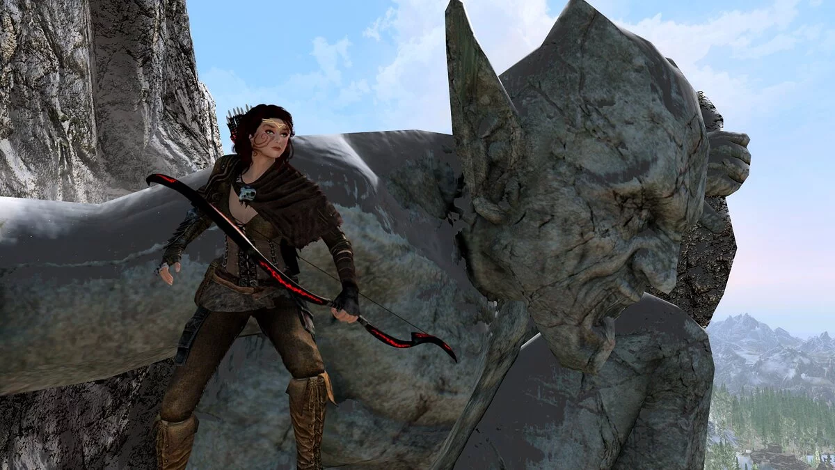 Elder Scrolls 5: Skyrim Special Edition — Лук Mehrunes Talon