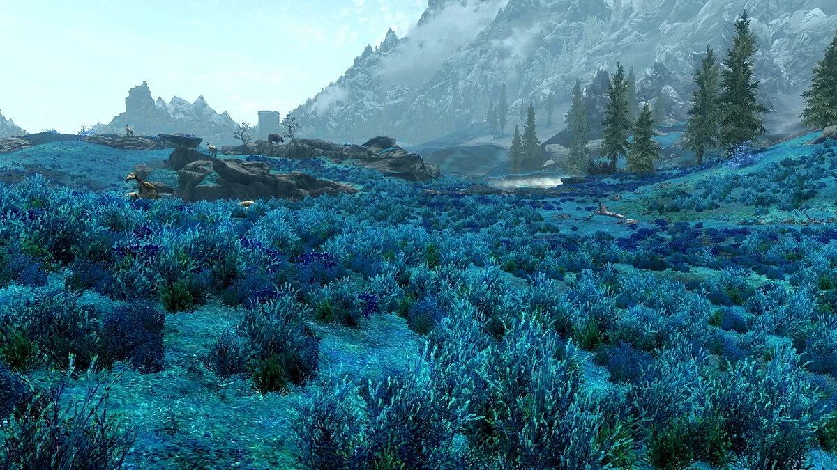 Elder Scrolls 5: Skyrim Special Edition —  Голубая трава