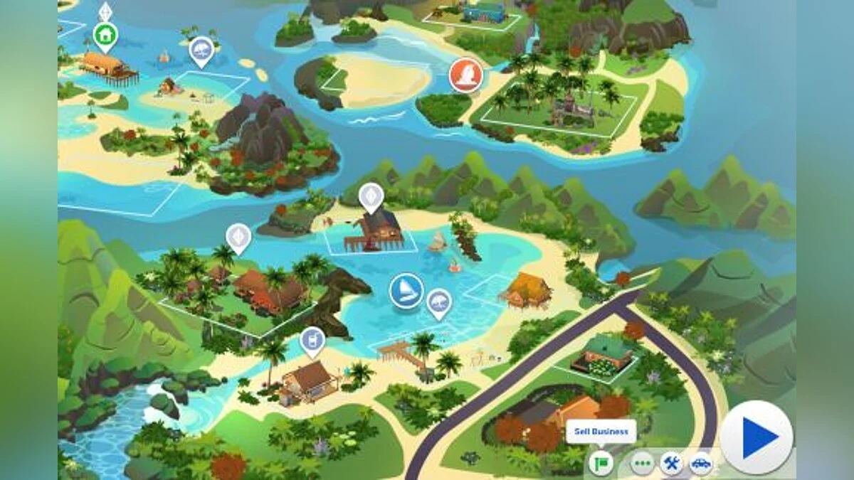 The Sims 4 — Type of site - holiday home (11/22/2020)