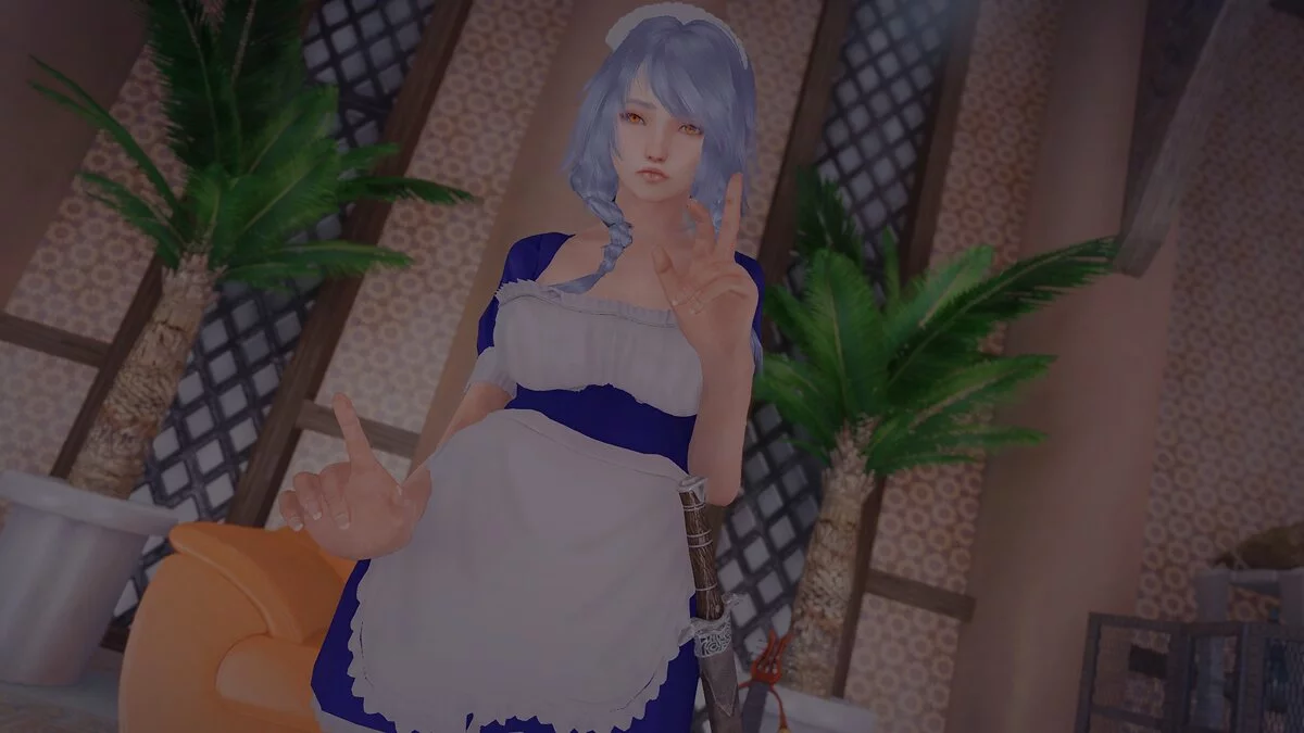 Elder Scrolls 5: Skyrim Special Edition — Сакуя Идзаёи компаньон из аниме «Проект Тохо»