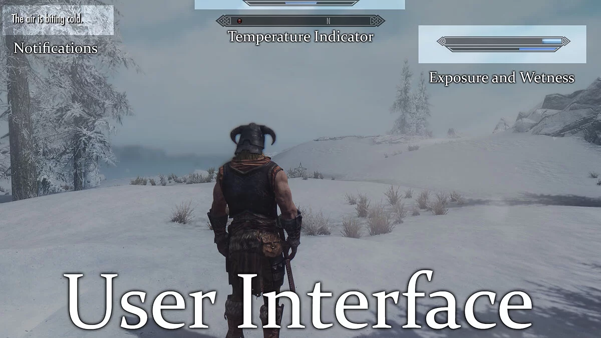 The Elder Scrolls 5: Skyrim Legendary Edition — Supervivencia en el frío - Frostfall - Hipotermia Camping Survival