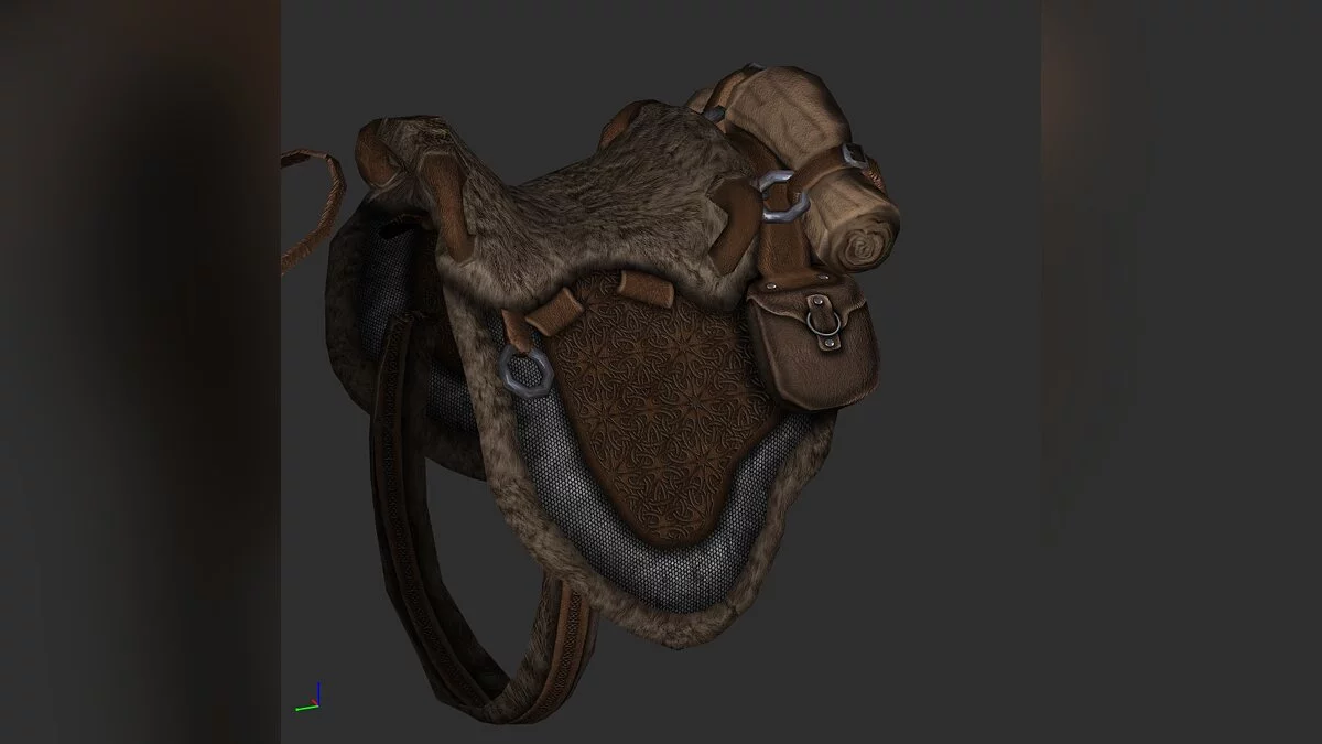 The Elder Scrolls 5: Skyrim Legendary Edition — HD текстуры седла лошади