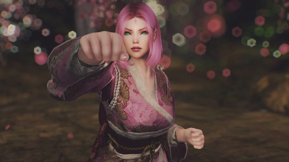 Elder Scrolls 5: Skyrim Special Edition — Наруто Галс - компаньоны