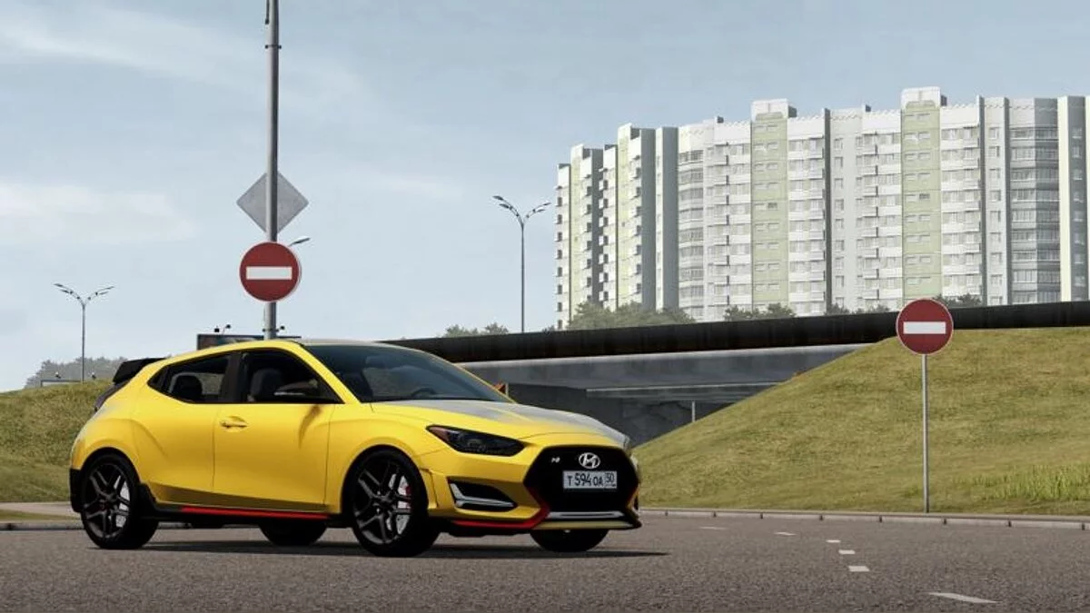 City Car Driving — Hyundai Veloster 2019