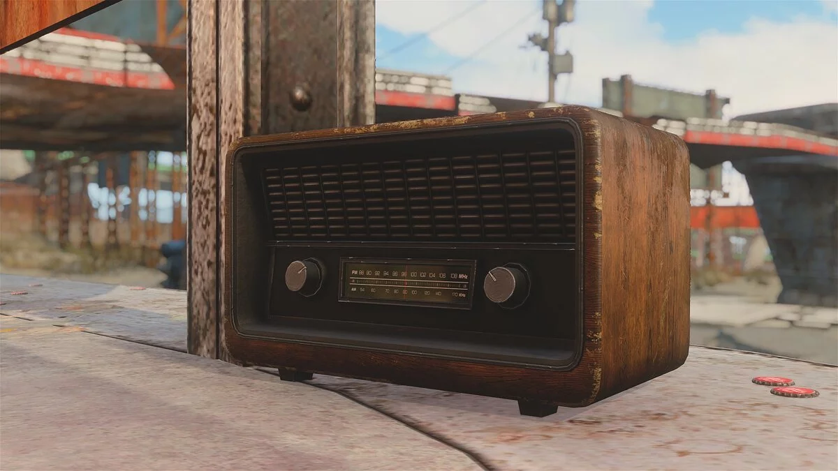 Fallout 4: Game of the Year Edition — radios estilo retro