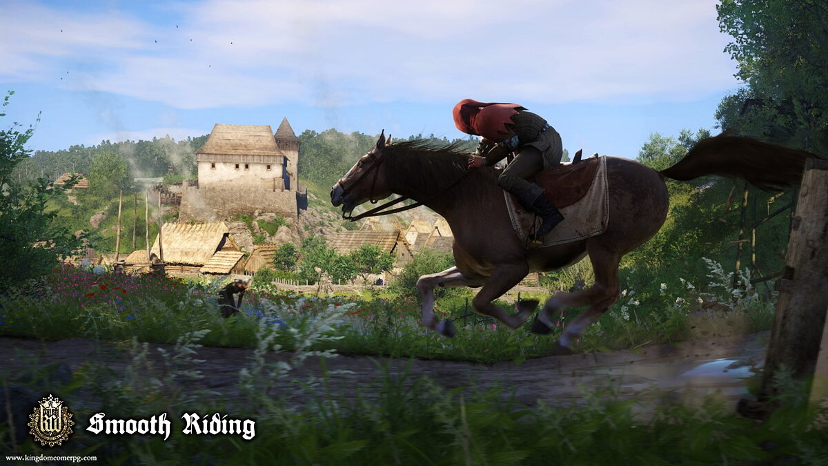 Kingdom Come: Deliverance - Royal Edition — Riding a horse while overloaded