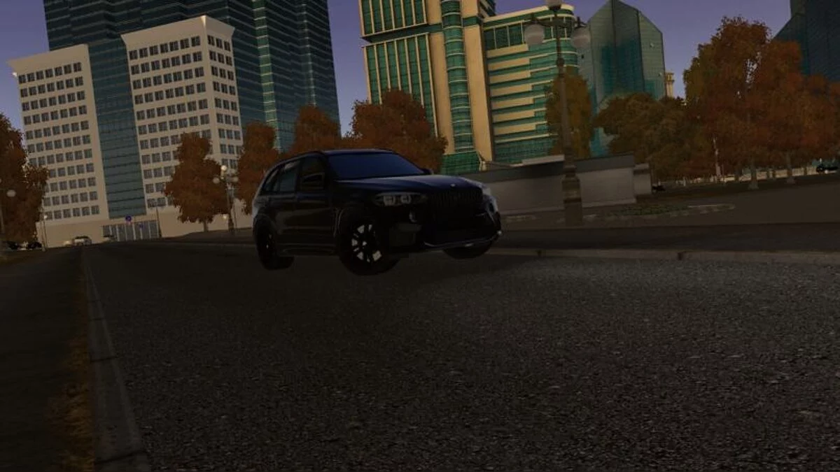 City Car Driving — БМВ Х5М Ф85