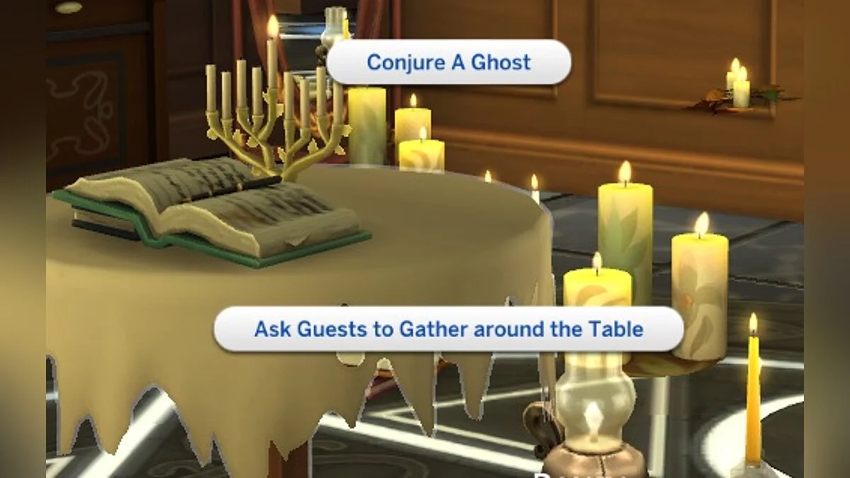The Sims 4 — Захід – спіритичний сеанс