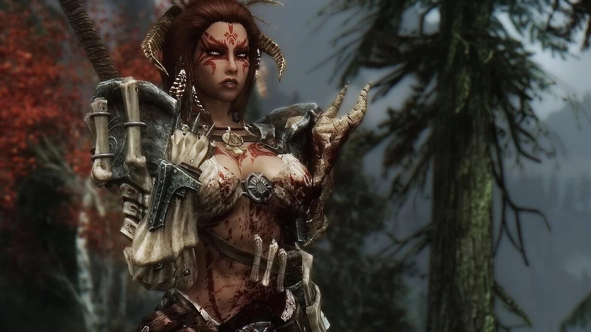 The Elder Scrolls 5: Skyrim Legendary Edition — Доспехи варваров из драконьей кости