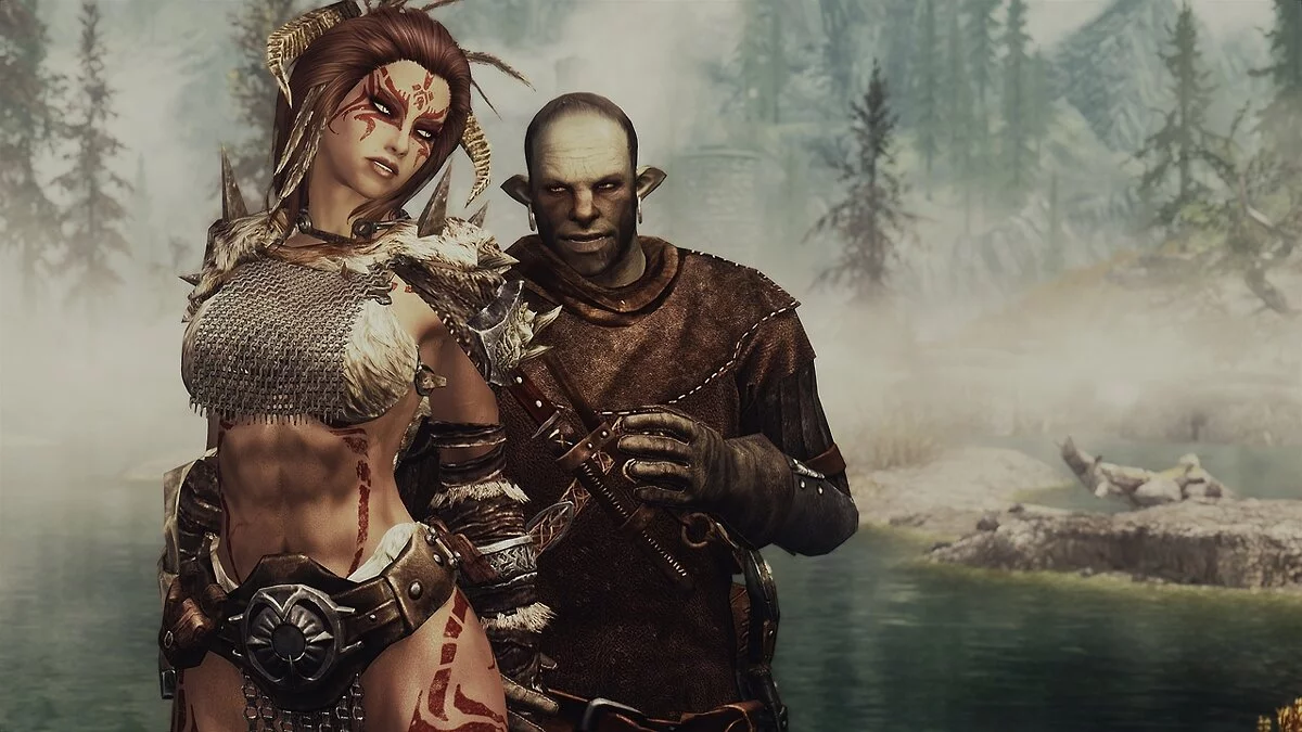 The Elder Scrolls 5: Skyrim Legendary Edition — Доспехи варваров из драконьей кости