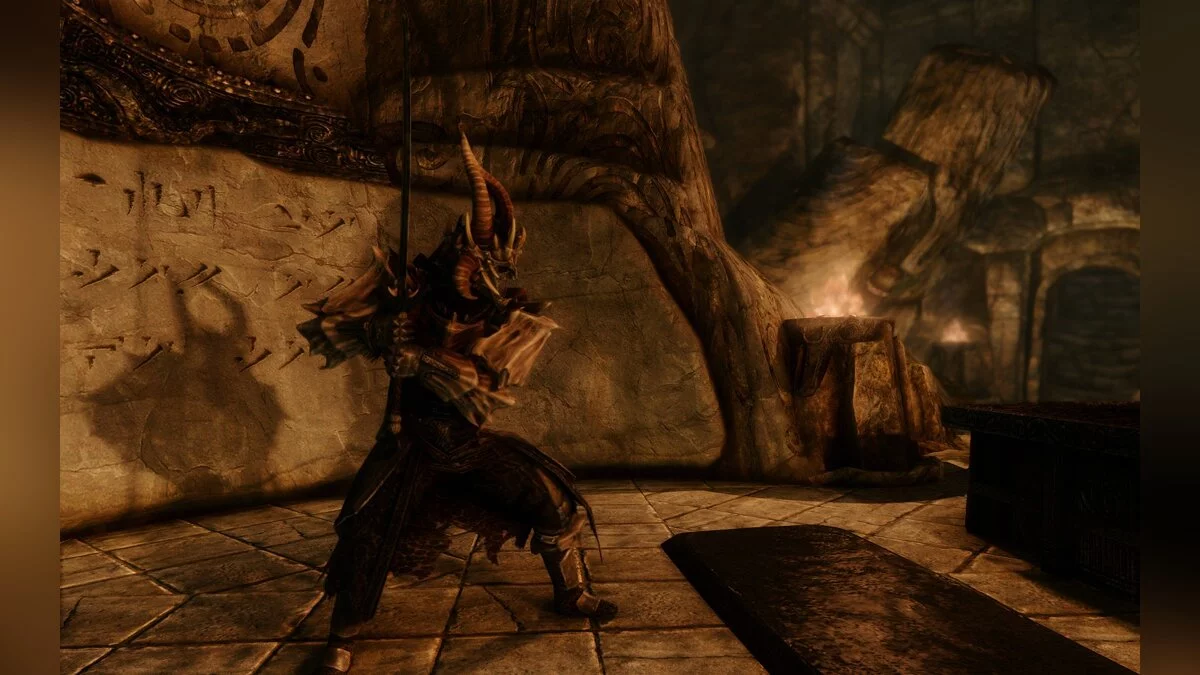 The Elder Scrolls 5: Skyrim Legendary Edition — Броня и оружие повелителя драконов