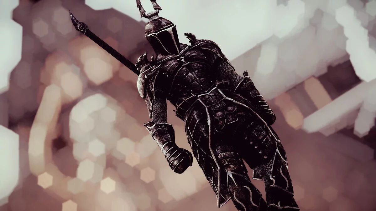 The Elder Scrolls 5: Skyrim Legendary Edition — Доспехи мрака из игры Demon's Souls