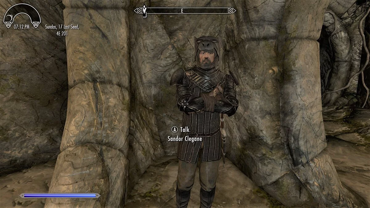 The Elder Scrolls 5: Skyrim Legendary Edition — Шолом Сандора Клігана із серіалу «Гра престолів»