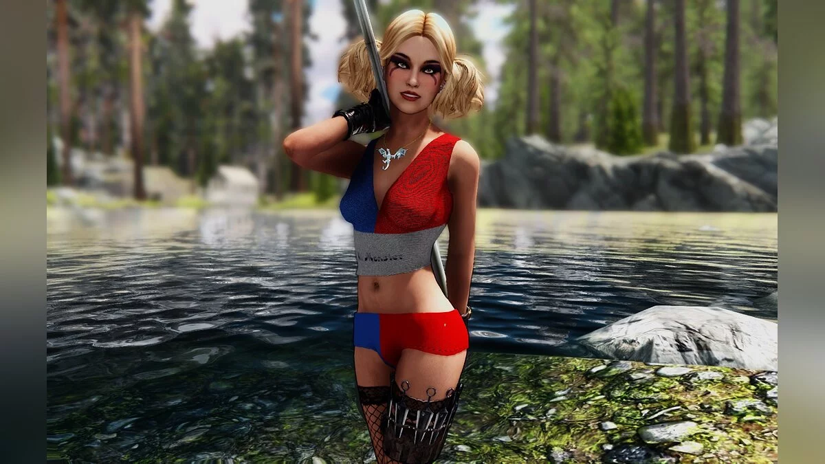 The Elder Scrolls 5: Skyrim Legendary Edition — Костюм Харлі Квін